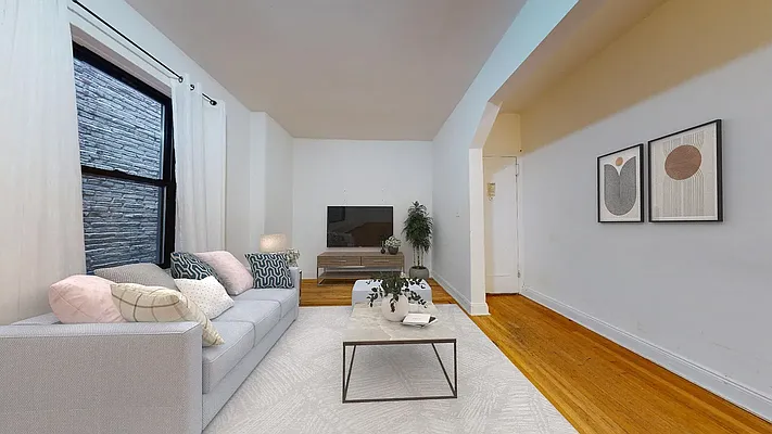 Living room at 234 East 87th Street, Apt. 4C